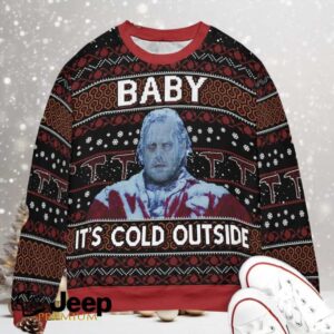 Baby It’s cold outside Jack Torrance The Shining Ugly Christmas Sweatshirt Baby It’s cold outside Jack Torrance The Shining Ugly Christmas Sweatshirt