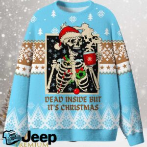 Dead Inside Christmas Knit Sweatshirt Dead Inside Christmas Knit Sweatshirt