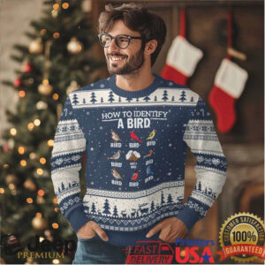 Funny Bird Watching Ugly Christmas Sweater How To Identify A Bird Funny Bird Watching Ugly Christmas Sweater How To Identify A Bird