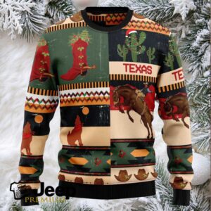 Texas Christmas Ugly Christmas Sweater Texas Christmas Ugly Christmas Sweater