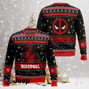 8bit Deadpool Ugly Christmas Sweater
