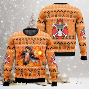 Ace One Piece Ugly Christmas Sweater