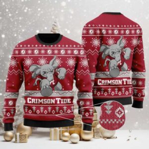 Alabama Crimson Tide Ugly Christmas Sweater Alabama Crimson Tide Ugly Christmas Sweater