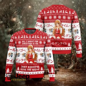 All I Want For Christmas Is You Golden Time Ugly Christmas Sweater