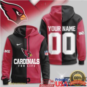 Arizona Cardinals Official NFL For Life Hoodie