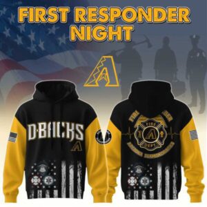 Arizona Diamondbacks x First Responders Night Hoodie 2026 Arizona Diamondbacks x First Responders Night Hoodie 2026