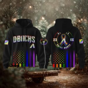 Arizona Diamondbacks x Happy Pride Month Edition Hoodie 3D