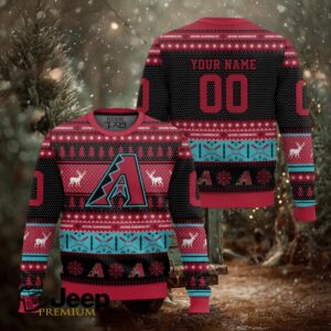 Arizona Diamondbacks – Custom Name And Number Ugly Sweater Arizona Diamondbacks – Custom Name And Number Ugly Sweater