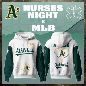 Athletics x Nurses Game Night Special Edition Hoodie 2026 Athletics x Nurses Game Night Special Edition Hoodie 2026
