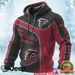 Atlanta Falcons Men's BlackRed Logo Hoodie