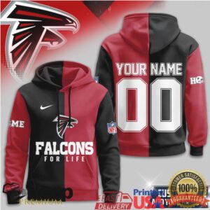 Atlanta Falcons Official NFL For Life Hoodie