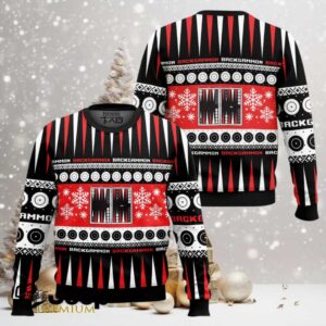 Backgammon Board Games Ugly Christmas Sweater