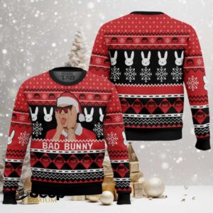 Bad Bunny Ugly Christmas Sweater Bad Bunny Ugly Christmas Sweater
