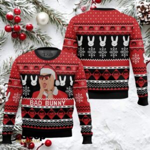 Bad Bunny Ugly Christmas Sweater