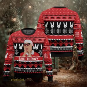Bad Bunny Ugly Christmas Sweater