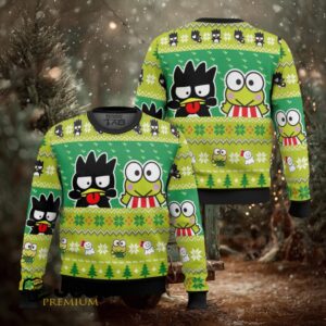 Badtz Maru And Keroppi Sanrio Hello Kitty Ugly Christmas Sweater