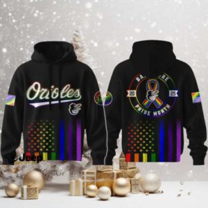 Baltimore Orioles x Happy Pride Month Edition Hoodie 3D