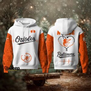 Baltimore Orioles x Nurses Game Night Special Edition Hoodie