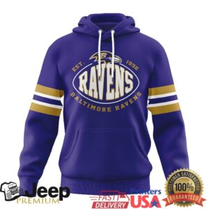 Baltimore Ravens Official NFL Hanukkah Day Hoodie