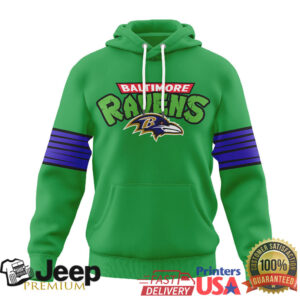 Baltimore Ravens Official NFL Teenage Mutant Ninja Turtles 35th Anniversary Hoodie