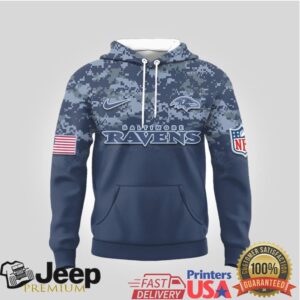 Baltimore Ravens Official NFL US Navy 3D Hoodie Baltimore Ravens Official NFL US Navy 3D Hoodie
