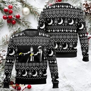 Banana Gun Pulp Fiction Ugly Christmas Sweater
