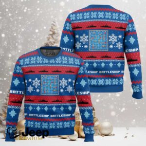 Battleship Board Games Ugly Christmas Sweater