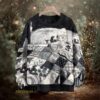 Digital Future Printed Crew Neck Sweater Digital Future Printed Crew Neck Sweater