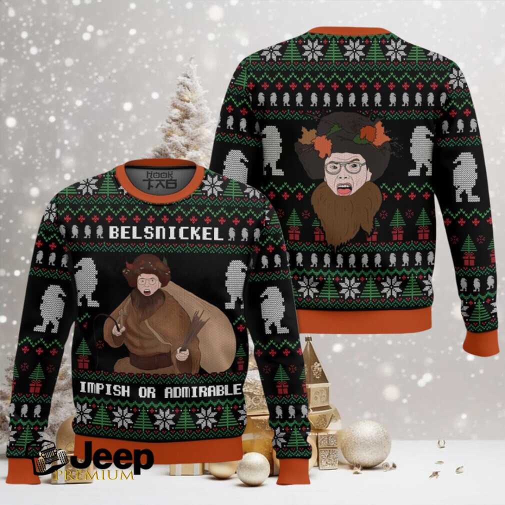 Belsnickel Impish Or Admirable The Office Ugly Christmas Sweater Belsnickel Impish Or Admirable The Office Ugly Christmas Sweater