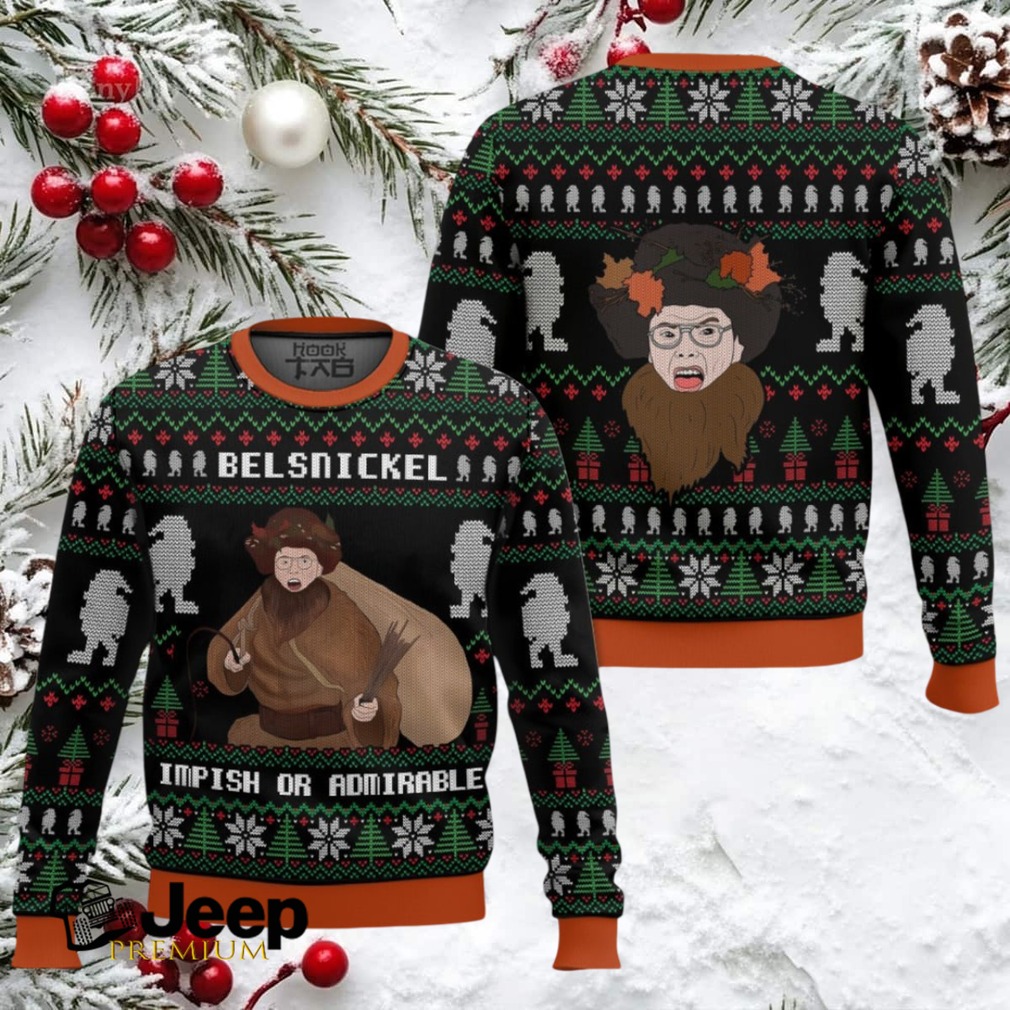 Belsnickel Impish Or Admirable The Office Ugly Christmas Sweater Belsnickel Impish Or Admirable The Office Ugly Christmas Sweater
