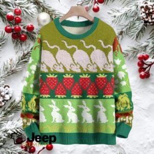 Berry Forest Crew Neck Sweater