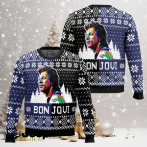 Bon Jovi Ugly Christmas Sweater