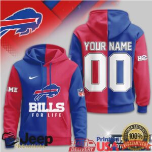 Buffalo Bills Official NFL For Life Hoodie