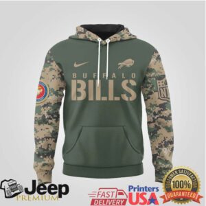 Buffalo Bills Official NFL Marine Veteran Hoodie