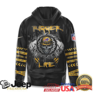 Buffalo Bills Official NFL Rigger Life Hoodie