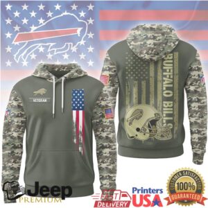 Buffalo Bills Official NFL Veteran Camo Hoodie Limited Edition