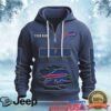 Bold Blue and Red Bills Hoodie Bold Blue and Red Bills Hoodie