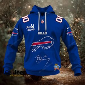 Buffalo Bills x Bad Bunny Super Bowl 2026 NFL Hoodie