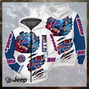 Buffalo Bills x New 3D Graphic Hoodie 2026 Buffalo Bills x New 3D Graphic Hoodie 2026