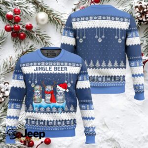 Busch Light Jingle Beer Ugly Christmas Sweater
