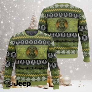 Call Of Cthulu Board Games Ugly Christmas Sweater