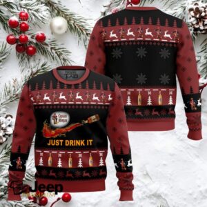 Captain Morgan Just Drink It Ugly Christmas Sweater