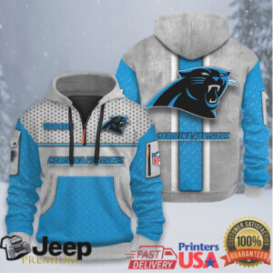Carolina Panthers 3D Design Pullover Hoodie
