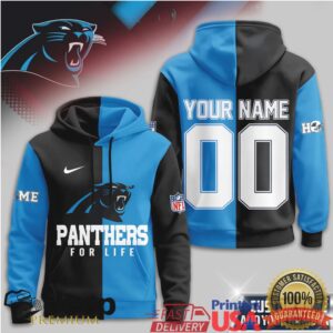 Carolina Panthers Official NFL For Life Hoodie