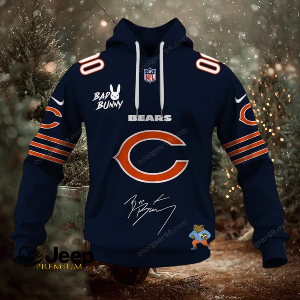 Chicago Bears x Bad Bunny Super Bowl 2026 NFL Hoodie Chicago Bears x Bad Bunny Super Bowl 2026 NFL Hoodie