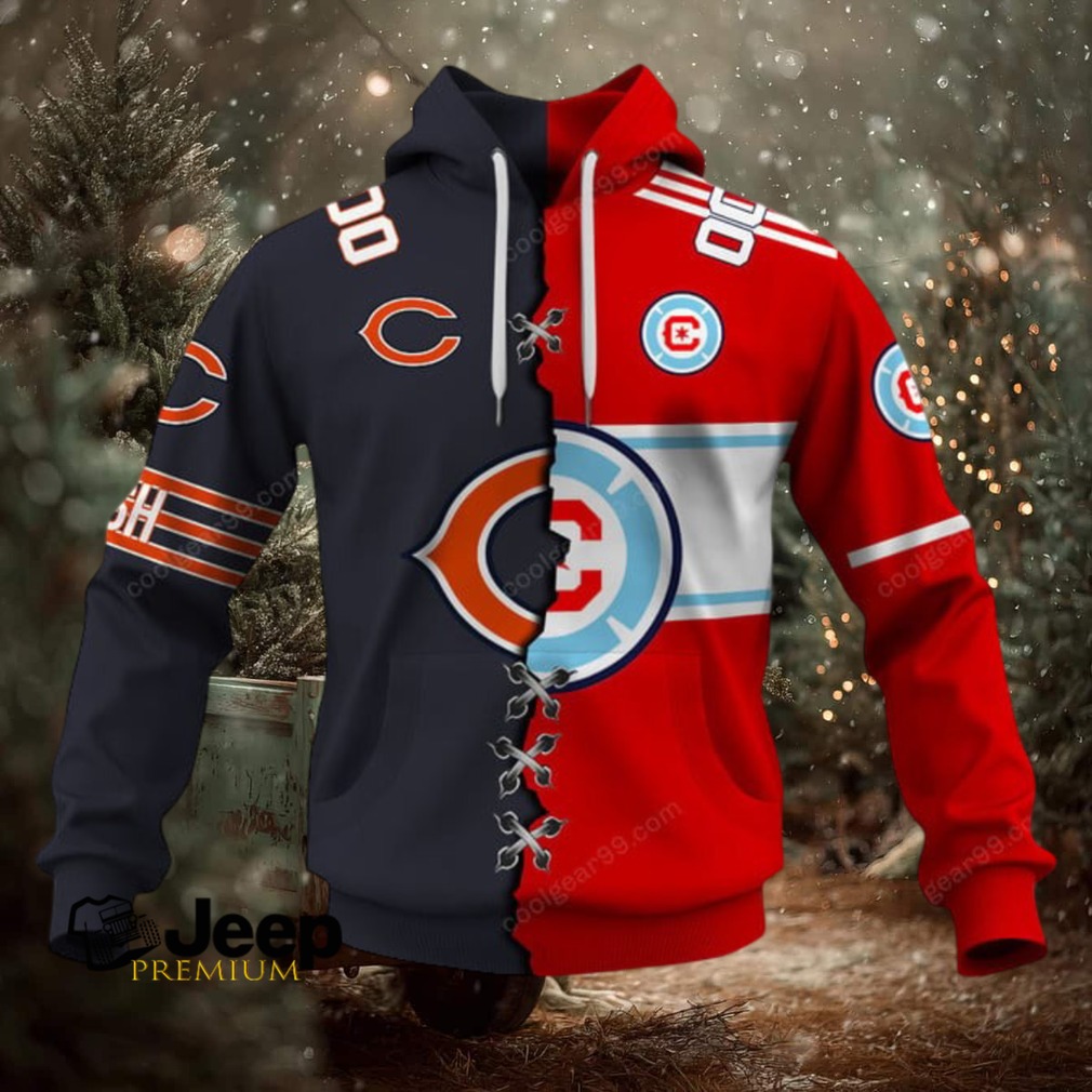 Chicago Fire FC X Chicago Bears (MLS x NFL) Special Hoodie Chicago Fire FC X Chicago Bears (MLS x NFL) Special Hoodie