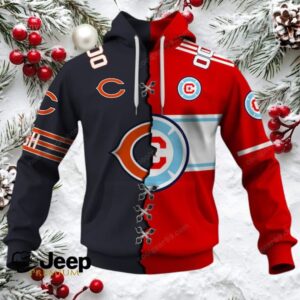 Chicago Fire FC X Chicago Bears (MLS x NFL) Special Hoodie