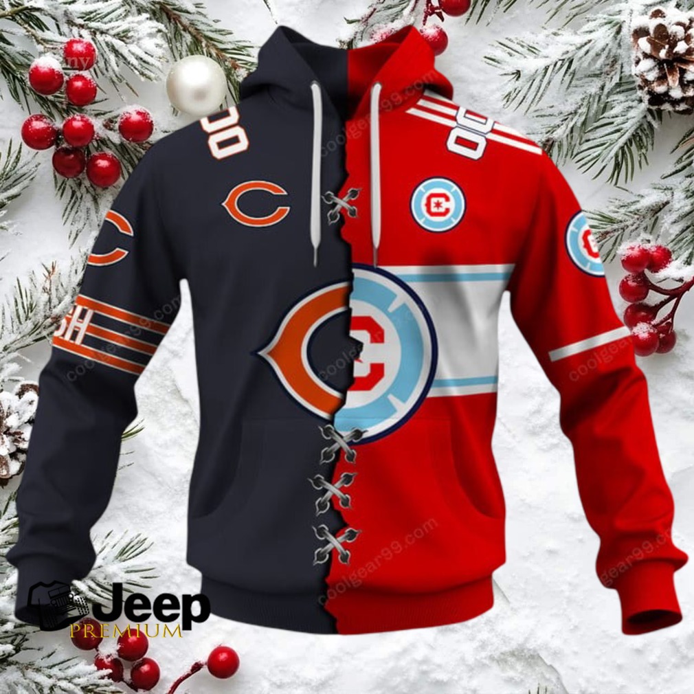Chicago Fire FC X Chicago Bears (MLS x NFL) Special Hoodie Chicago Fire FC X Chicago Bears (MLS x NFL) Special Hoodie