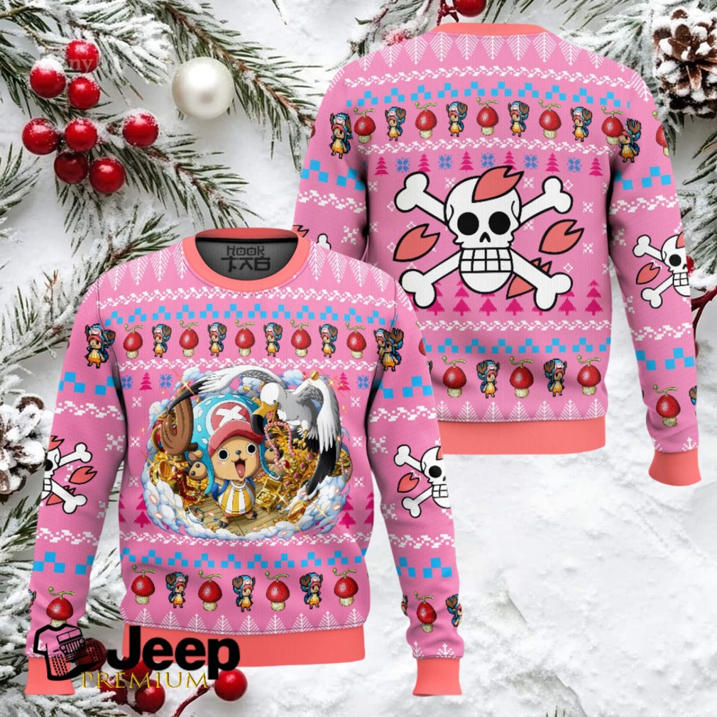 Chopper One Piece Ugly Christmas Sweater Chopper One Piece Ugly Christmas Sweater