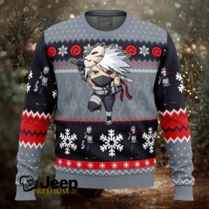 Christmas Chibi Anbu Kakashi Hatake Shippuden Christmas Sweater Christmas Chibi Anbu Kakashi Hatake Shippuden Christmas Sweater
